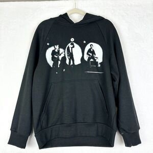 Jonas Brothers Stage Lights Hoodie Size Medium NEW Black Merch